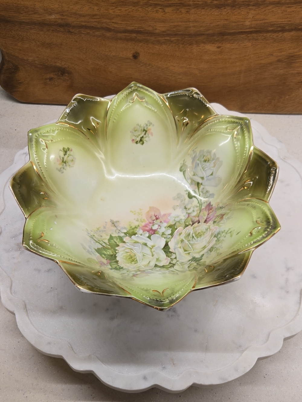 Vintage Bavarian Serving Bowl
